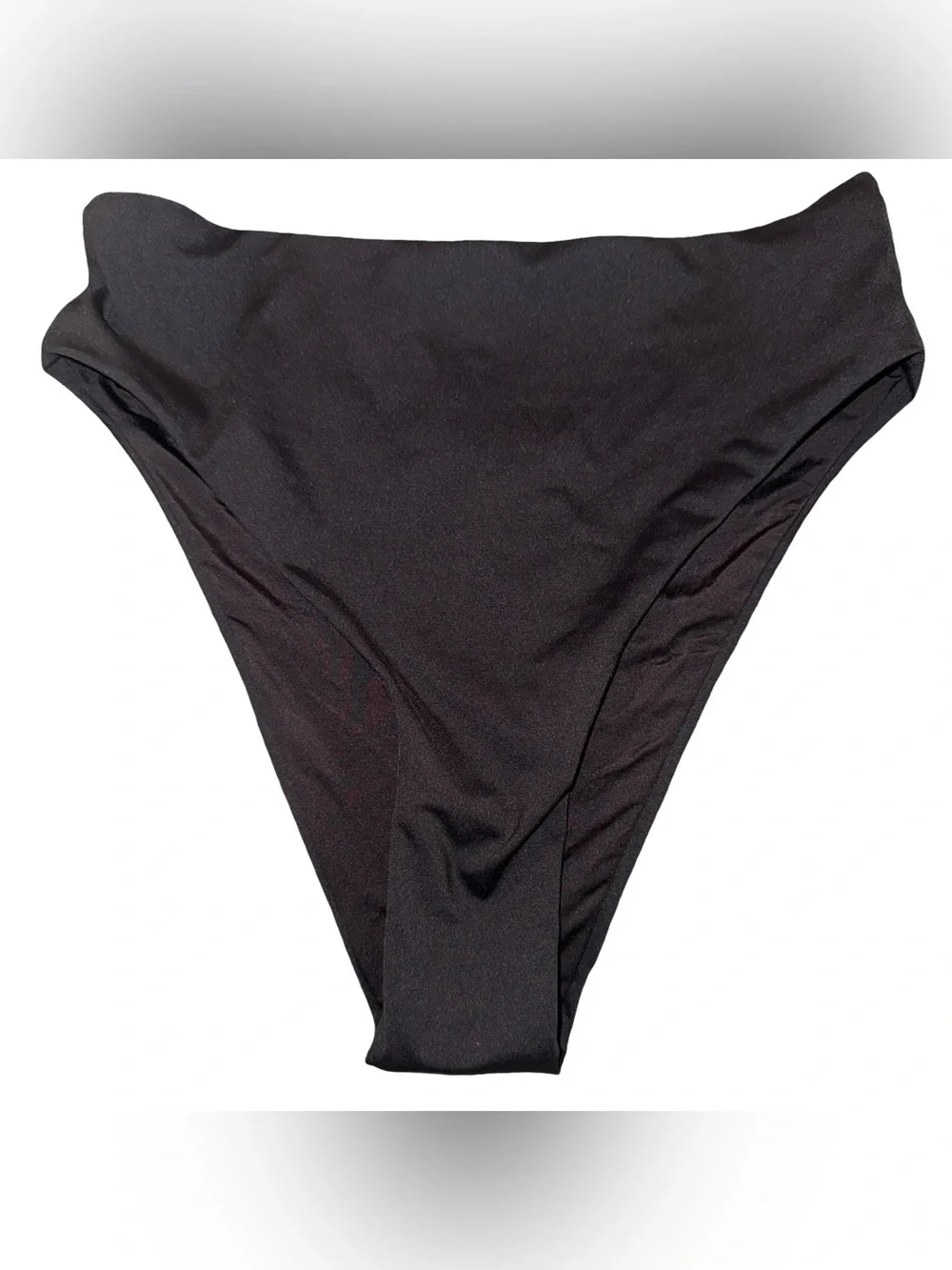 Skims Recycled Swim Mid Waist Bottom Onyx XS SW-MWB-0748 New with Tags
